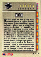 1993 Pro Set Power Update Prospects Gold Darrien Gordon #PP36