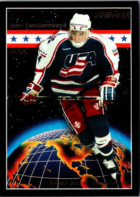 1993 Pinnacle Canadian Jamie Langenbrunner #496 Rookie
