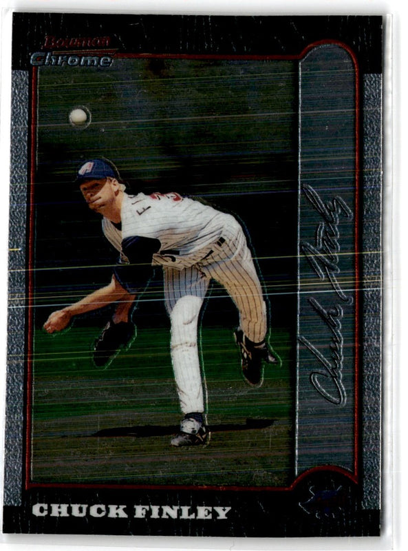 1999 Bowman Chrome Chuck Finley #62