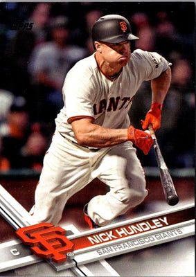 2017 Topps Update Nick Hundley #US124