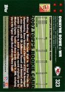 2007 Topps Dwayne Bowe