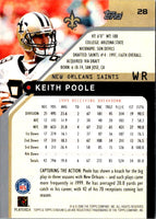2000 Stadium Club Keith Poole #28