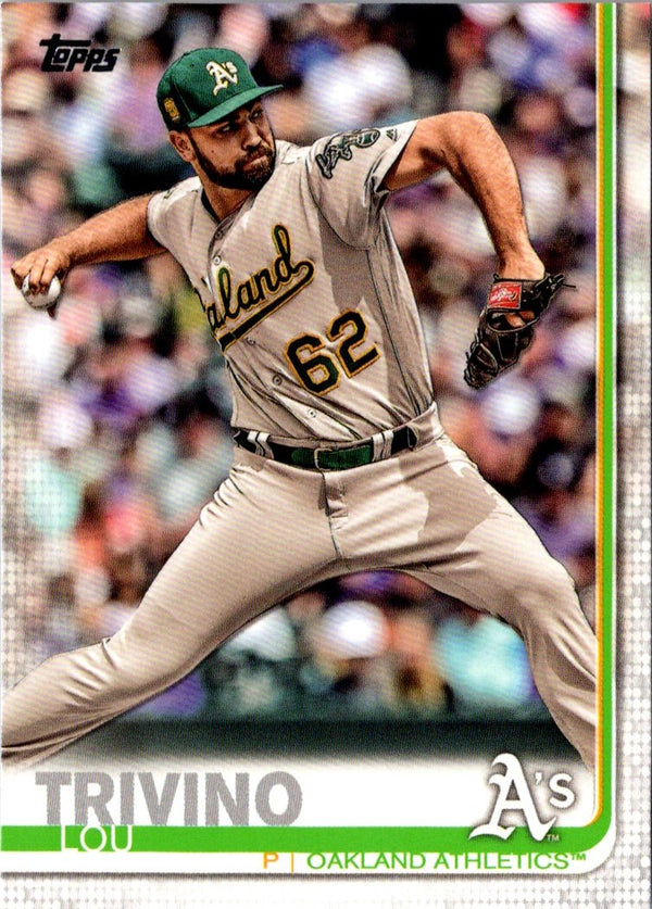 2019 Topps Lou Trivino #OA-12