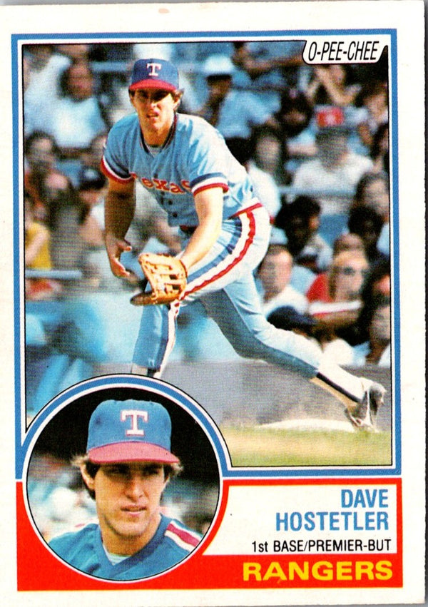 1983 O-Pee-Chee Dave Hostetler #339