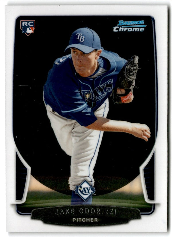 2013 Bowman Chrome Jake Odorizzi #76 Rookie