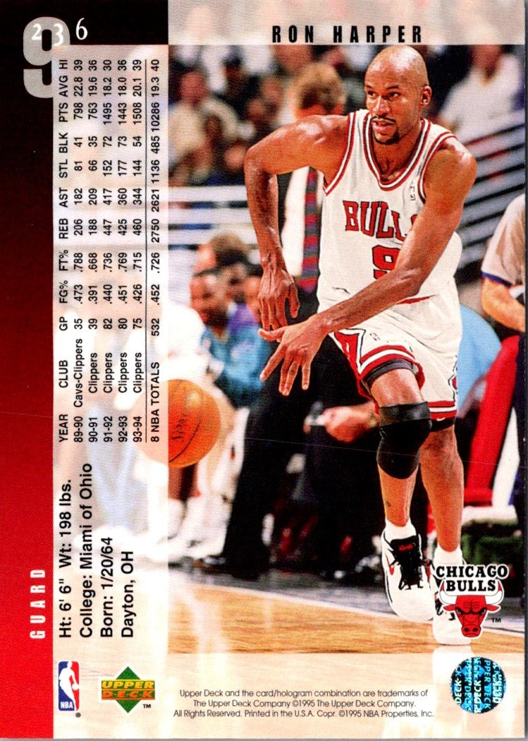 1994 Upper Deck Ron Harper