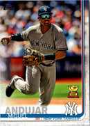 2019 Topps New York Yankees Miguel Andujar