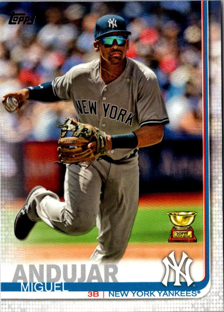 2019 Topps New York Yankees Miguel Andujar