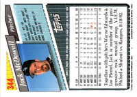 1993 Topps Gold Jack McDowell #344