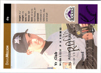 1994 Fleer Excel Doug Million #189