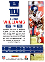 2016 Score Andre Williams #211