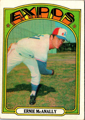 1972 Topps Ernie McAnally #58