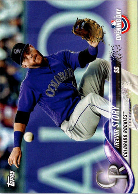 2018 Topps Opening Day Trevor Story #45