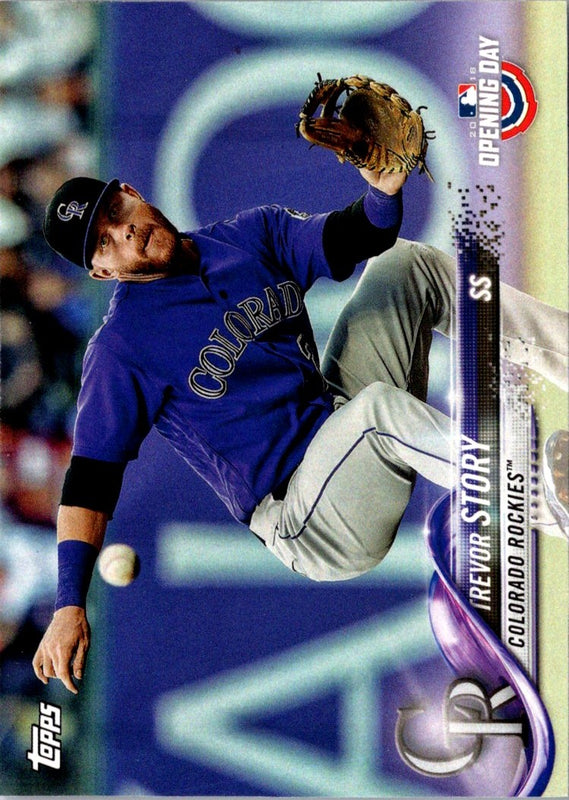2018 Topps Opening Day Trevor Story #45