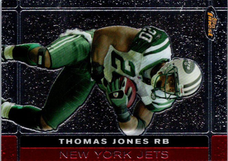 2008 Topps Letterman Superfractors Thomas Jones #30