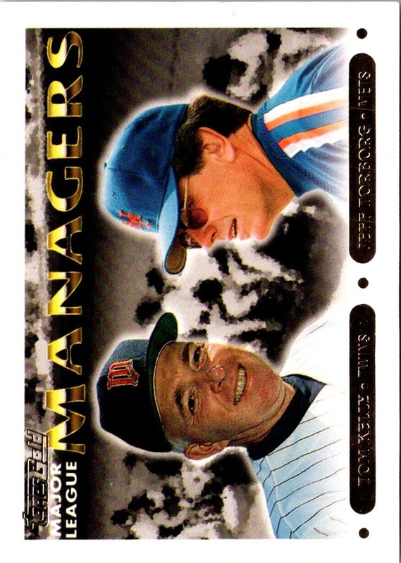 1993 Topps Tom Kelly/Jeff Torborg #509