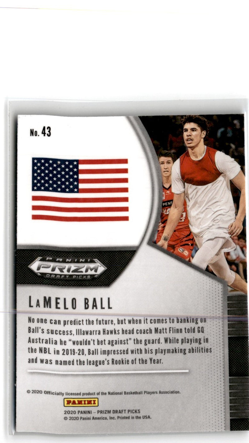 2020 Panini Prizm Draft Picks Collegiate LaMelo Ball