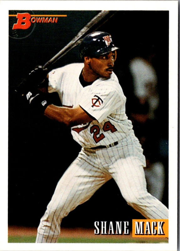 1993 Bowman Shane Mack #101