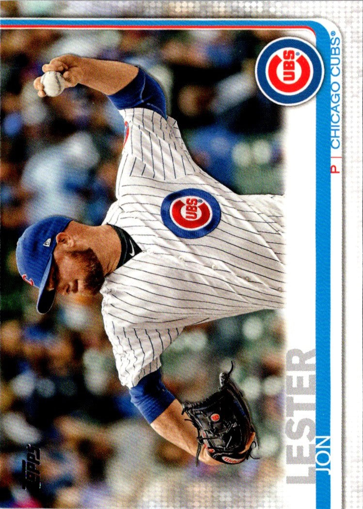 2019 Topps Jon Lester