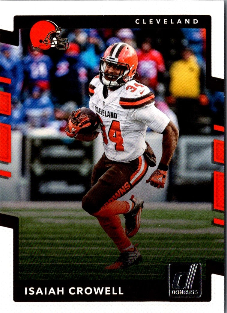 2017 Donruss Isaiah Crowell