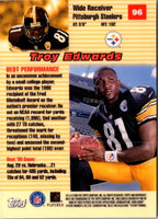 1999 Bowman's Best Troy Edwards #96