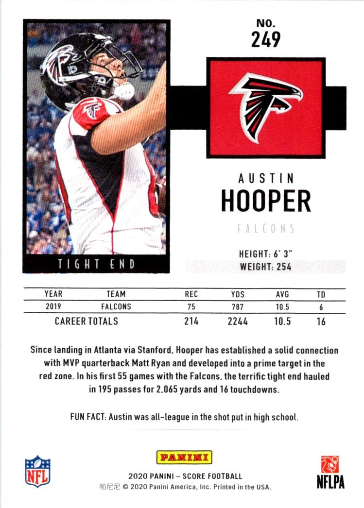 2020 Score Austin Hooper