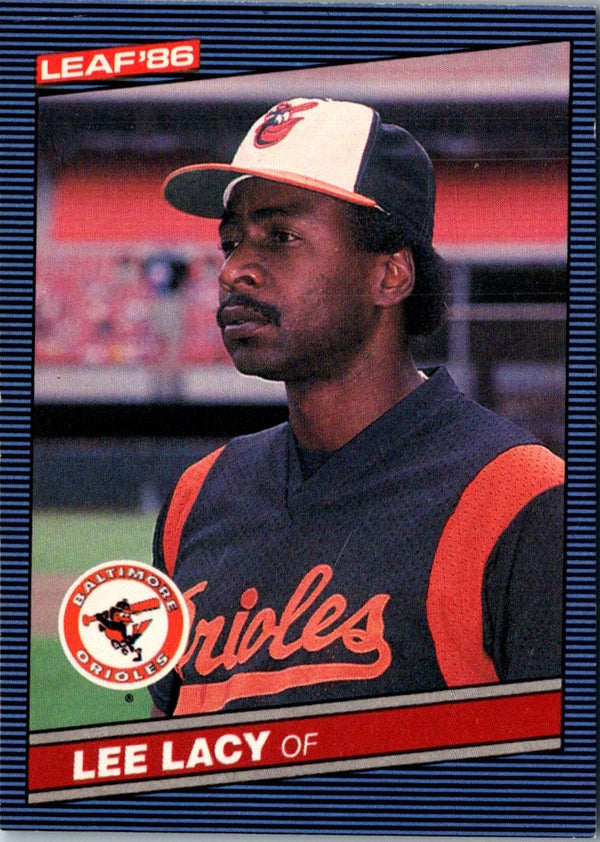 1986 Leaf Lee Lacy #104
