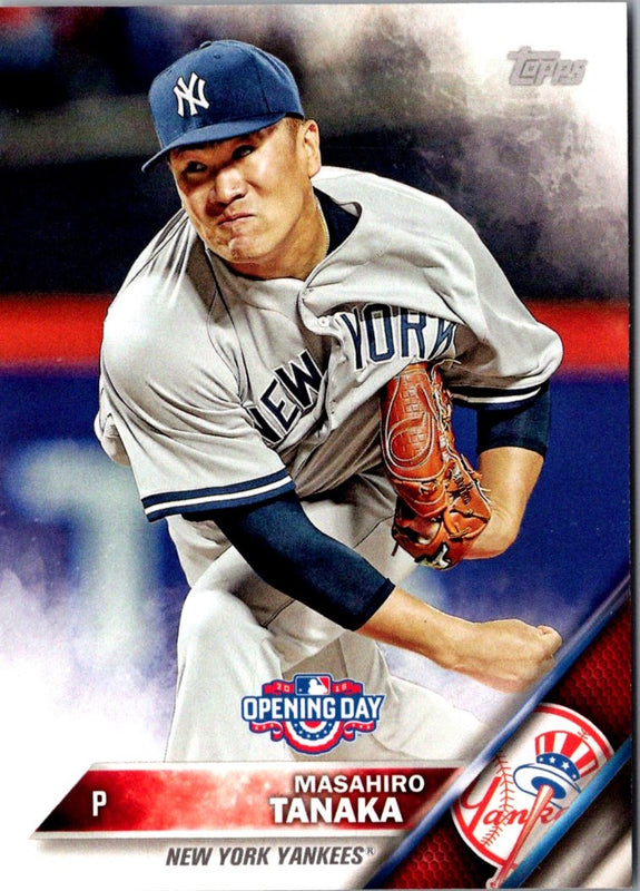 2016 Topps Opening Day Masahiro Tanaka #OD-122
