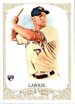 2012 Topps Allen & Ginter Brett Lawrie #122 Rookie