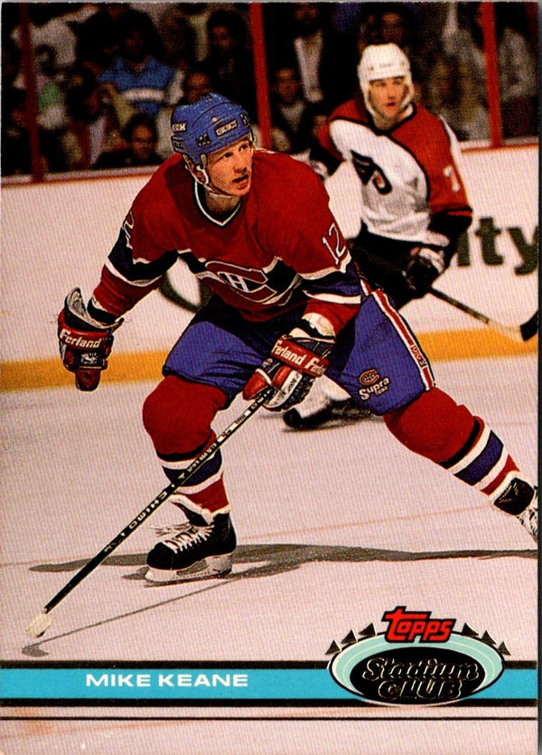 1991 Stadium Club Mike Keane #236