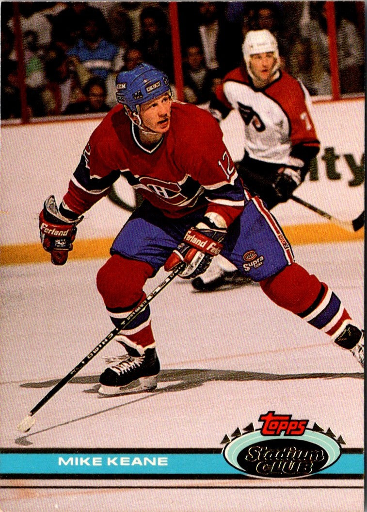 1991 Stadium Club Mike Keane