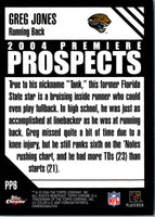 2004 Topps Chrome Premiere Prospects Greg Jones #PP6