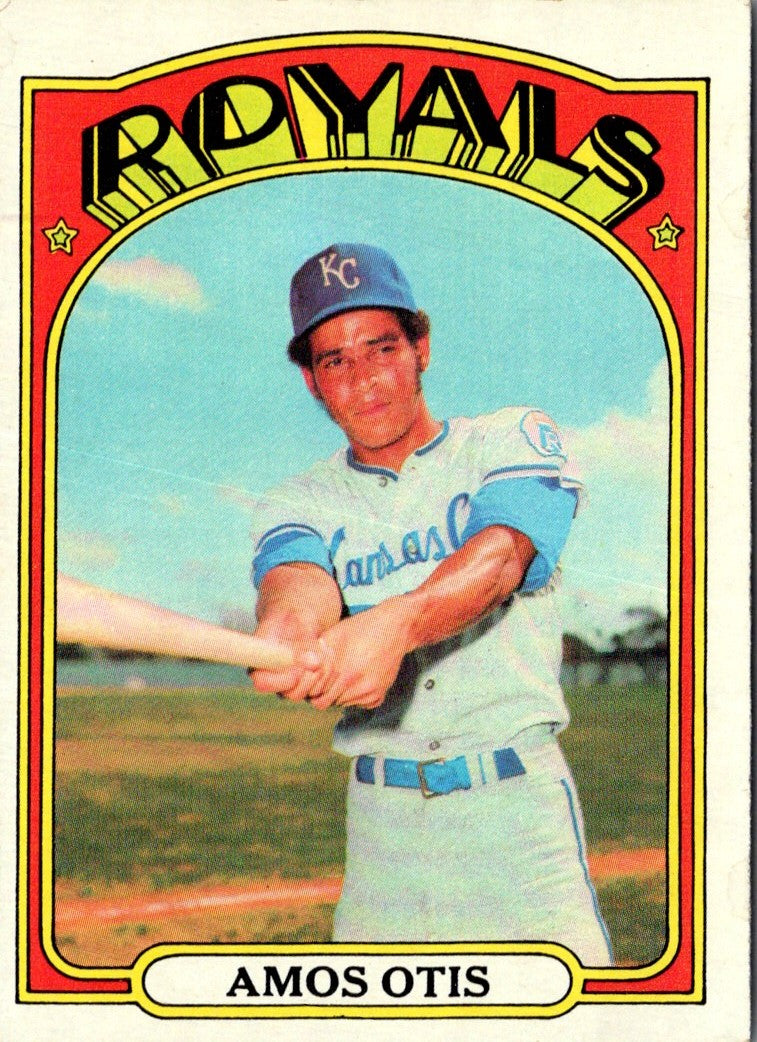 1972 Topps Amos Otis