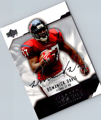 2004 UD Diamond Pro Sigs Domanick Davis #35
