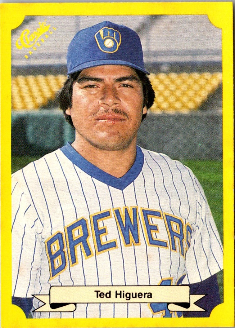 1987 Classic Update Yellow Ted Higuera