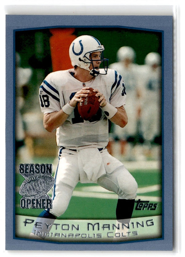 1999 Topps Season Opener Peyton Manning #110