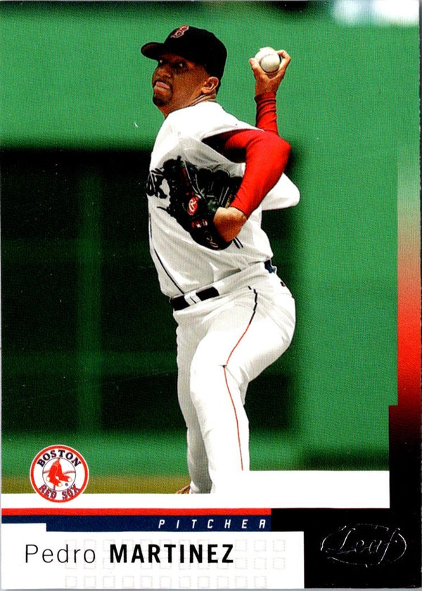 2004 Leaf Pedro Martinez #17