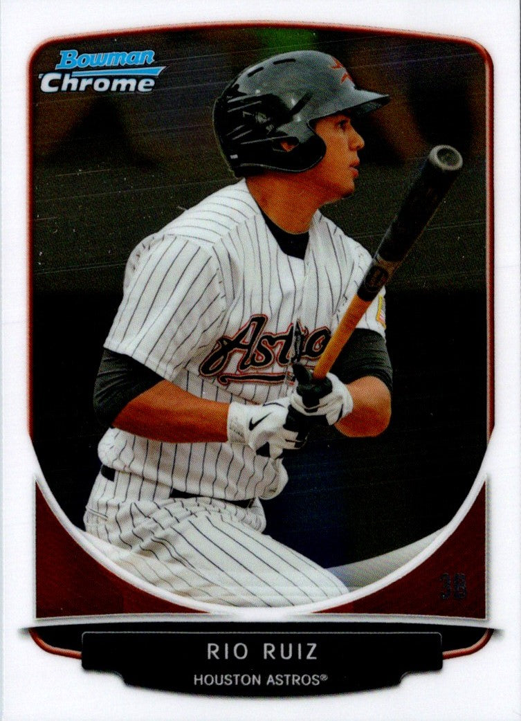 2013 Bowman Chrome Prospects Rio Ruiz