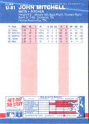 1987 Fleer Update John Mitchell
