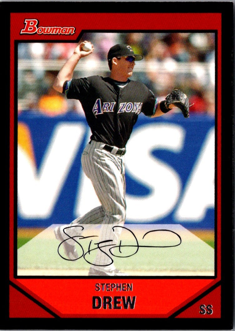 2007 Bowman Stephen Drew