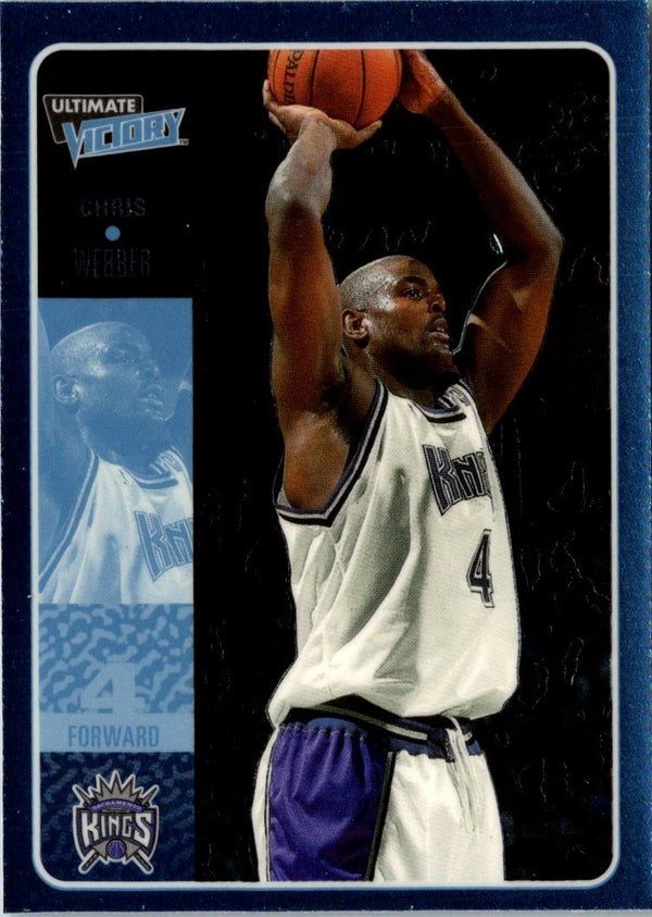 2000 Upper Deck Ultimate Victory Chris Webber #48