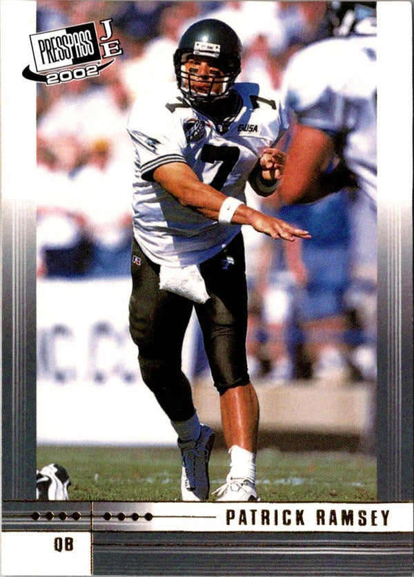 2002 Press Pass JE First Down Patrick Ramsey #FD20