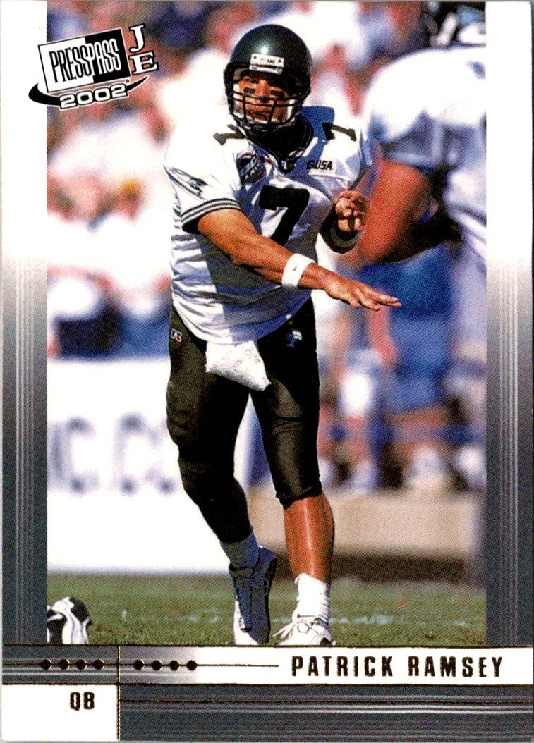 2002 Press Pass JE First Down Patrick Ramsey