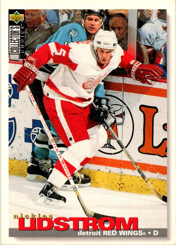 1995 Collector's Choice Player's Club Nicklas Lidstrom #228