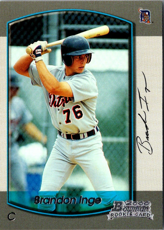 2000 Bowman Brandon Inge #297 Rookie