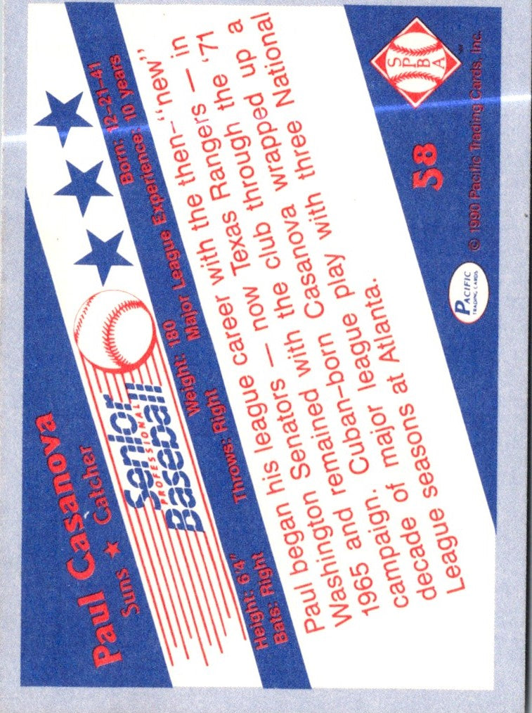 1990 Pacific Senior League Paul Casanova