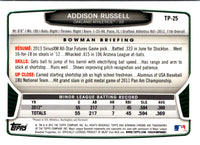 2013 Bowman Draft Picks & Prospects Chrome Top Addison Russell #TP-25