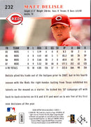 2008 Upper Deck Matt Belisle