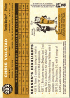 2009 Topps Heritage Chris Volstad #282