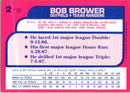 1988 Topps Toys'R'Us Rookies Bob Brower